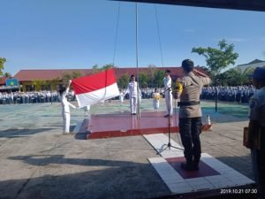 Cegah Radikalisme Sejak Dini, Kapolres Parimo Jadi Irup di Sekolah Sekolah