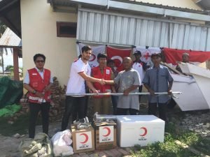 Turkish Red Crescent Bersama PMI Kota Palu Bantu Korban Terdampak