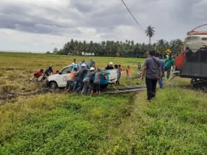 Kecelakaan Mobil Milik PLN