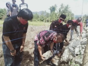 Peletakan Batu Pertama Pembangunan Yayasan LBH Laskar Keadilan