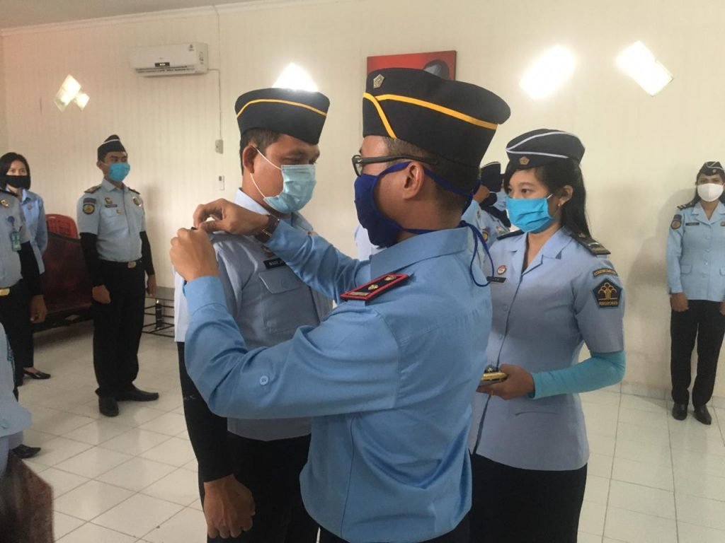 Enam ASN Lapas Kelas III Parigi Naik Pangkat