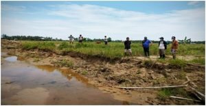 DPUPRP Parimo Siap Normalisasi Tebing Sungai Uwemea