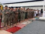 Salat Idul Adha 1443 H di Poskotis, Perwujudan kebersamaan TNI Polri dan masyarakat
