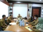 Plt. Sekda Provinsi Dr. Rudy Dewanto , SE,Ak, MM, Memimpin Rapat Percepatan realisasi Sistem Layanan Tanda Tangan Elektronik (TTE