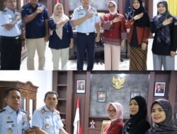 TERIMA KUNJUNGAN KPU, KAKANWIL : “KAMI SIAP SUKSESKAN PEMILU YANG AKAN DATANG”