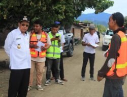 Wabup Tinjau Proyek Fisik di Wilayah Kecamatan Parigi Selatan dan Kecamatan Parigi Barat