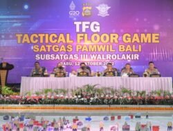 Wakapolri Hadiri Tactical Floor Game untuk Pengamanan KTT G20