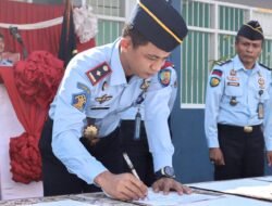 Jaga Netralitas Dalam Pemilihan Umum, Jajaran Rutan Barru Bacakan Ikrar dan Tandatangani Pakta Integritas