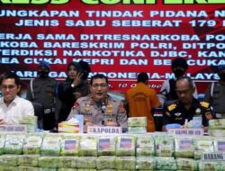 Bareskrim Sukses Gagalkan Peredaran 179 Kg Sabu dari Malaysia