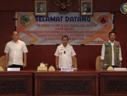 Wabup Badrun Nggai Terima Kunker Komisi 8 DPR RI Bersama Tenaga Ahli Kepala BNPB