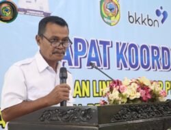 Rakor Dukungan Lintas Sektor KB Dalam Penurunan Angka Stunting Di Parigi Moutong, Di Buka Langsung Oleh Assisten Lewis