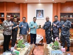 Wagub Terima Kunjungan Tim Komsosmar Spotmaral Mabesal TNI AL