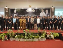 Staf Ahli Gubernur Bidang Ekonomi dan Pembangunan Hadiri Rakor dan Pelantikan Pengurus PSTI Sulteng Periode 2023-2027
