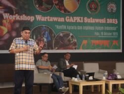 GAPKI Sulawesi Sinergi PWI Sulteng Workshop Wartawan Angkat Isu Konflik Agraria dan Implikasi Hukum di Indonesia