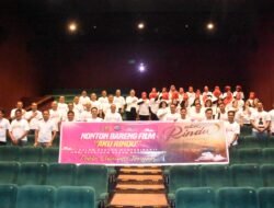 Polda Sulteng Nobar Film “Aku Rindu” terselip pesan Inspiratif