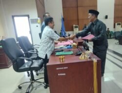 Rapat Paripurna Penyampaian Pandangan Umum Fraksi-Fraksi DPRD atas LKPJ Bupati Parigi Moutong