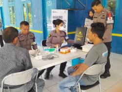 Datang ke terminal, Subsatgas Dokkes lakukan tes urine sopir bus