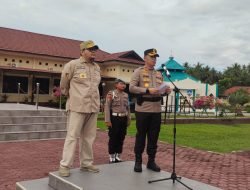 Pj Bupati Parigi Moutong Hadiri Apel Kesiapan Pengamanan Malam Takbiran Hari Raya Idul Fitri 1445 H