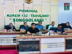 Satu Semangat Wujudkan Sulteng Emas, Danrem 132/TDL Pimpin Rapat Perdana Menuju PON Aceh-Sumut