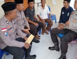 Tim Da’i Polri Satgas Madago Raya 2024 Lakukan Silaturahmi dengan Kades Sakina Jaya