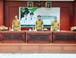 Bupati dan Wakil Bupati Parigi Moutong Pimpin Rapat Kerja Perdana, Fokus pada Pelayanan Publik dan Program 100 Hari