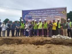 Peletakan Batu Pertama Labkesmas dan Puskesmas Torue : Komitmen Parigi Moutong untuk Kesehatan Optimal