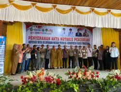 Bupati Erwin Burase Resmikan Koperasi Desa Merah Putih : Perkuat Ekonomi Lokal Parigi Moutong