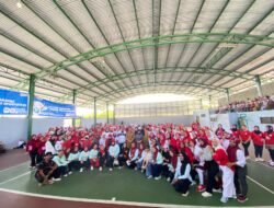 Lomba Aerobic dan Zumba Semarakkan HUT RI ke-80 di Parimo, Wabup Abdul Sahid Ajak Masyarakat Hidup Sehat