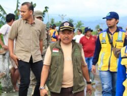 Wabup Parigi Moutong Tinjau Langsung Lokasi Banjir di Desa Balinggi Jati