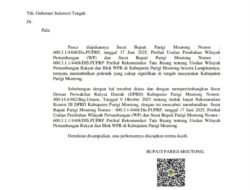 Dengar Aspirasi Publik, Bupati Parigi Moutong Resmi Batalkan Usulan Wilayah Pertambangan