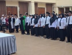 Bupati H. Erwin Burase Lantik 132 Kepsek Di Lingkungan Pemerintah Kab. Parimo