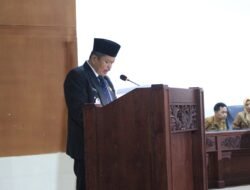 Wabup Parigi Moutong Hadiri Sidang Paripurna DPRD Terkait Evaluasi Raperda APBD 2026