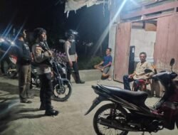Blue Light Patrol Polsek Torue : Amankan Jalur Trans Sulawesi dari Kriminalitas Malam