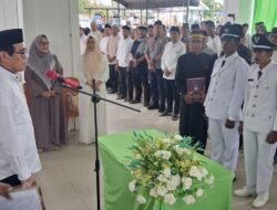 Bupati Parigi Moutong Lantik dan Kukuhkan Kepala Desa Ogorandu, Tandaigi dan Sausu Taliabo