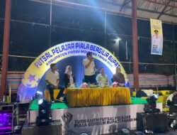 Bupati Parigi Moutong Resmi Buka Futsal Pelajar Piala Bergilir Tahun 2026