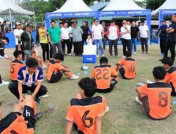 Bupati Parigi Moutong Hadiri Semifinal Piala Gubernur Sulteng, Wujud Dukungan Pemda untuk Berlian Tomoli