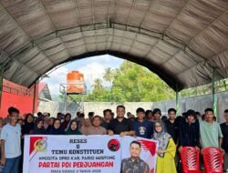 Ketua Fraksi PDI-P Nurul Qiram Serap Aspirasi di Desa Ulatan, Salurkan Bantuan Pribadi dan Kelompok