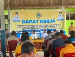 Bupati Parigi Moutong Serap Aspirasi Masyarakat Melalui Rapat Kerja di Kecamatan Sausu