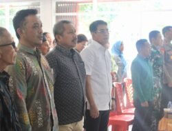 Bupati Erwin Burase Hadiri Peresmian Operasionalisasi Koperasi Merah Putih di Desa Olobaru