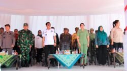 Bupati Parigi Moutong Hadiri Penutupan TMMD ke-128 dan Tinjau Jalan Hasil Pembangunan TMMD