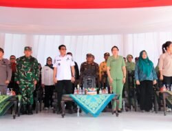 Bupati Parigi Moutong Hadiri Penutupan TMMD ke-128 dan Tinjau Jalan Hasil Pembangunan TMMD