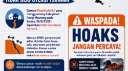 BMKG Tegaskan Gempa Magnitudo 6,7 di Parigi Moutong Tidak Berpotensi Tsunami, Warga Diimbau Tenang dan Waspada