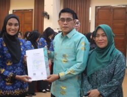 Pelantikan dan Pengambilan Sumpah Jabatan PNS Formasi Tahun 2024, Bupat H. Erwin Burase Tegaskan Kinerja Dan Disiplin Jadi Kunci Utama