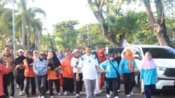 Peringati Hari Lansia, Wabup Parigi Moutong Hadirkan Pemeriksaan Kesehatan Gratis dan Bakar Semangat Anggota Paskibraka