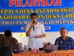 BUPATI PARIGI MOUTONG LANTIK KEPALA DESA ANTARWAKTU DAN SERAHKAN PENGHARGAAN NON LITIGATION PEACEMAKER
