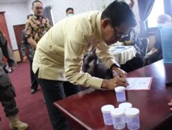 Tegaskan Komitmen Bebas Narkoba, Bupati dan Jajaran Berikan Contoh Nyata Melalui Tes Urin Langsung