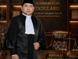 Hendry Nahkodai LBH Rumah Hukum Tadulako Palu, Sigi dan Donggala