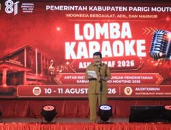 Wakil Bupati Parigi Moutong Buka Lomba Karaoke Tingkat OPD Meriahkan HUT Kemerdekaan Ke-81 RI