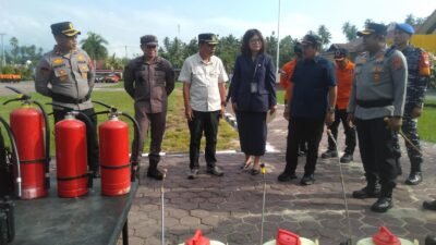 Kesiapsiagaan Bersama Cegah Karhutla: Pemkab Parigi Moutong Gelar Apel Pasukan dan Cek Peralatan