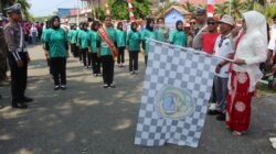 Pemkab Parigi Moutong Gelar Lomba Gerak Jalan Tingkat Umum, SMA/SMK Sederajat dan OPD Meriahkan HUT RI ke-81